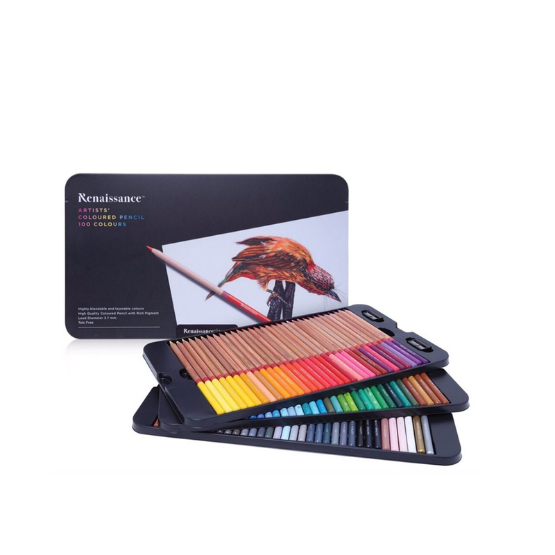 Coloured Pencils Renaissance - Kingdom Books and Stationery Ltd