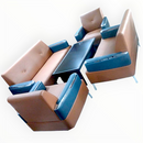 Sofa Set+Coffee Table - Kingdom Books and Stationery Ltd