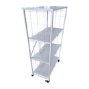 Metal Rack White - Kingdom Books and Stationery Ltd