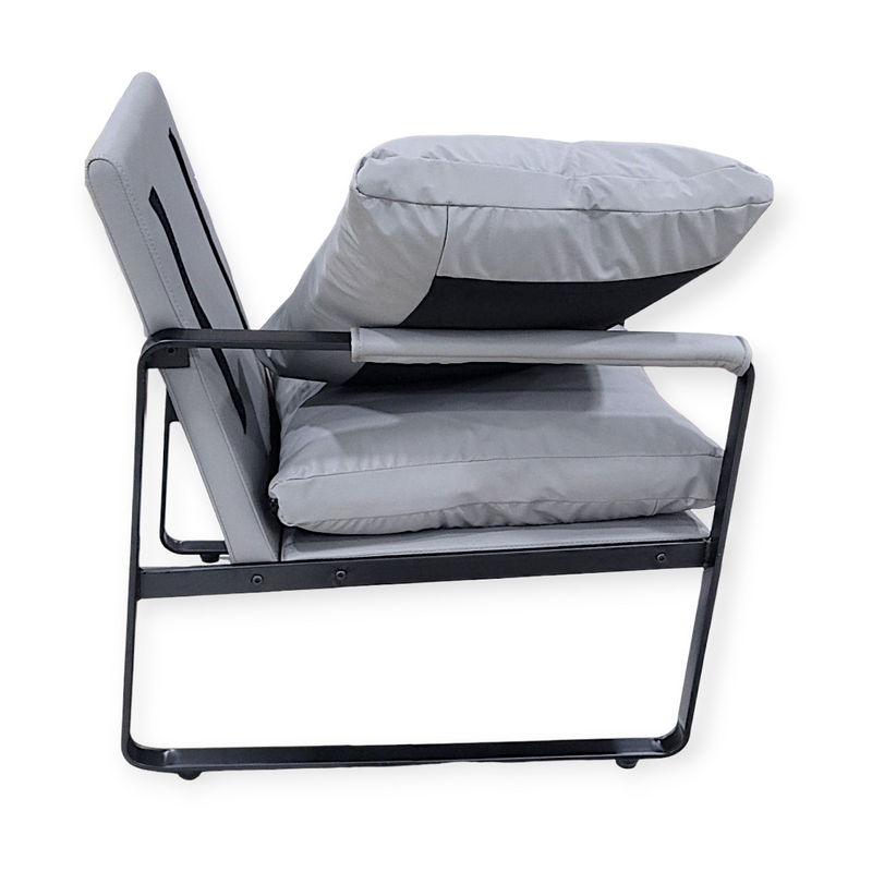 Visitors Chair Leather With Cushion