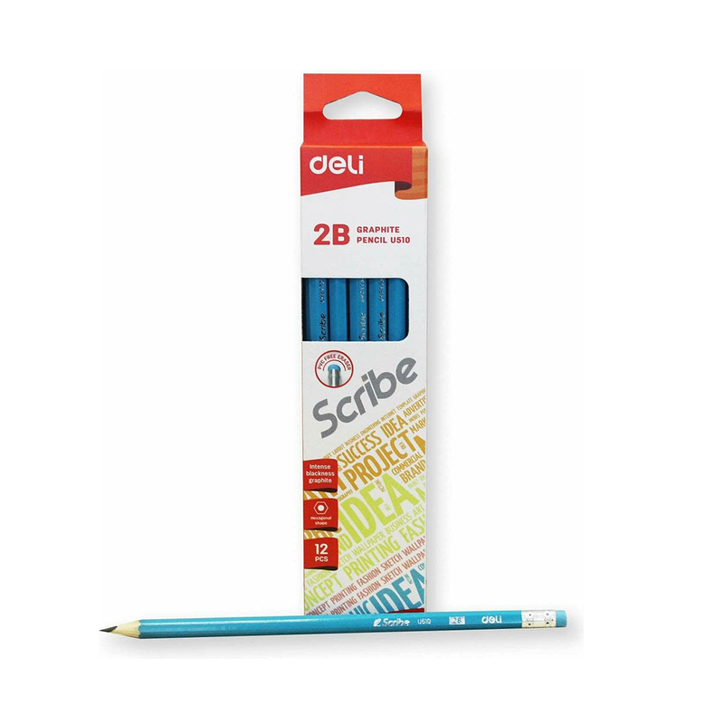 Pencil-  Deli 2B (Graphite shades) - Kingdom Books and Stationery Ltd