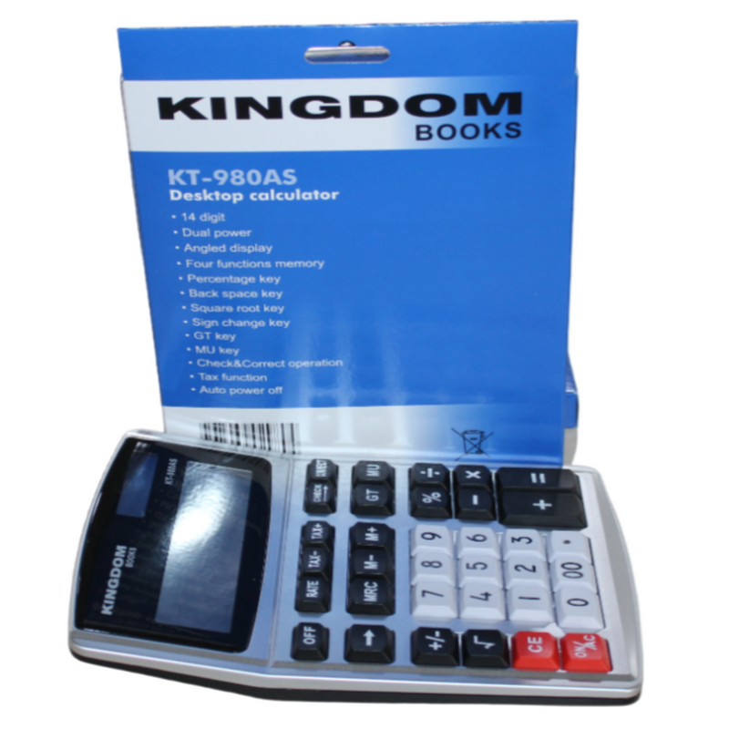 Desktop Calculator - Kingdom Books and Stationery Ltd