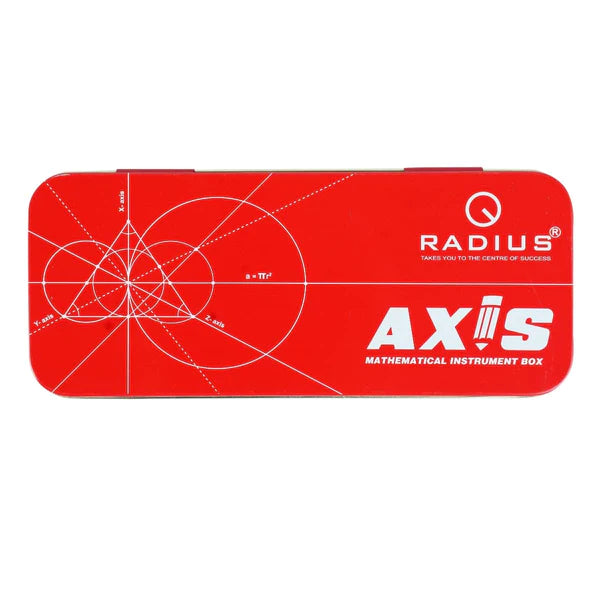 Math Set - Radius Axis Mathematical Instrument Box - Kingdom Books and Stationery Ltd