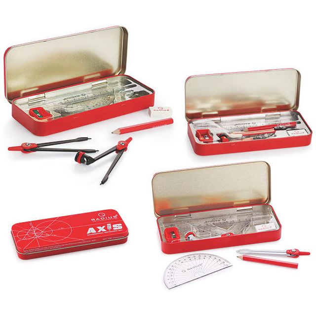 Math Set - Radius Axis Mathematical Instrument Box | Kingdom Books and ...