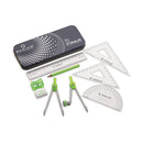 Math Set - Radius Mathematical Instrument Box Blue - Kingdom Books and Stationery Ltd