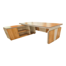 Office Table L-Shaped - Kingdom Books and Stationery Ltd