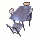 Dining Table + Four Chairs - Kingdom Books and Stationery Ltd