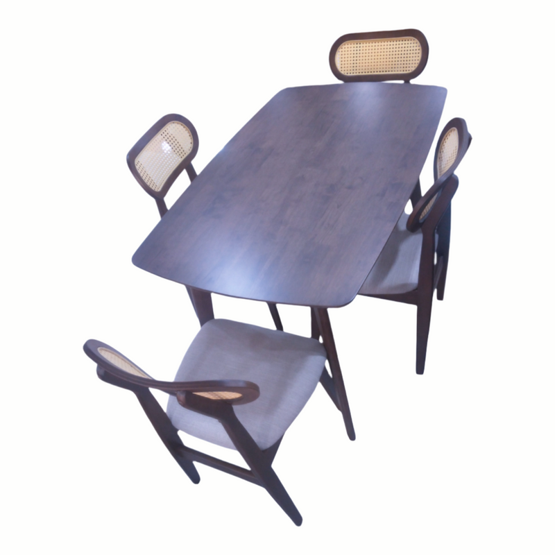 Dining Table + Four Chairs