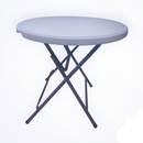 Foldable Plastic Round Table - Kingdom Books and Stationery Ltd
