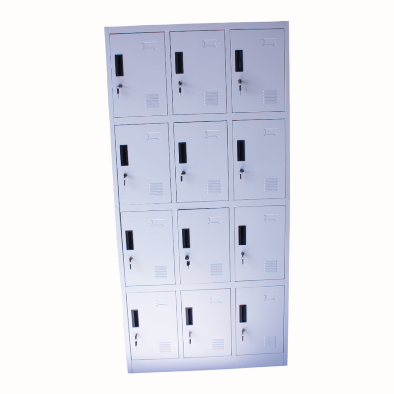 12 Door Metal Locker