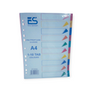 File Divider Eno Serwah- 10 parts - Kingdom Books and Stationery Ltd