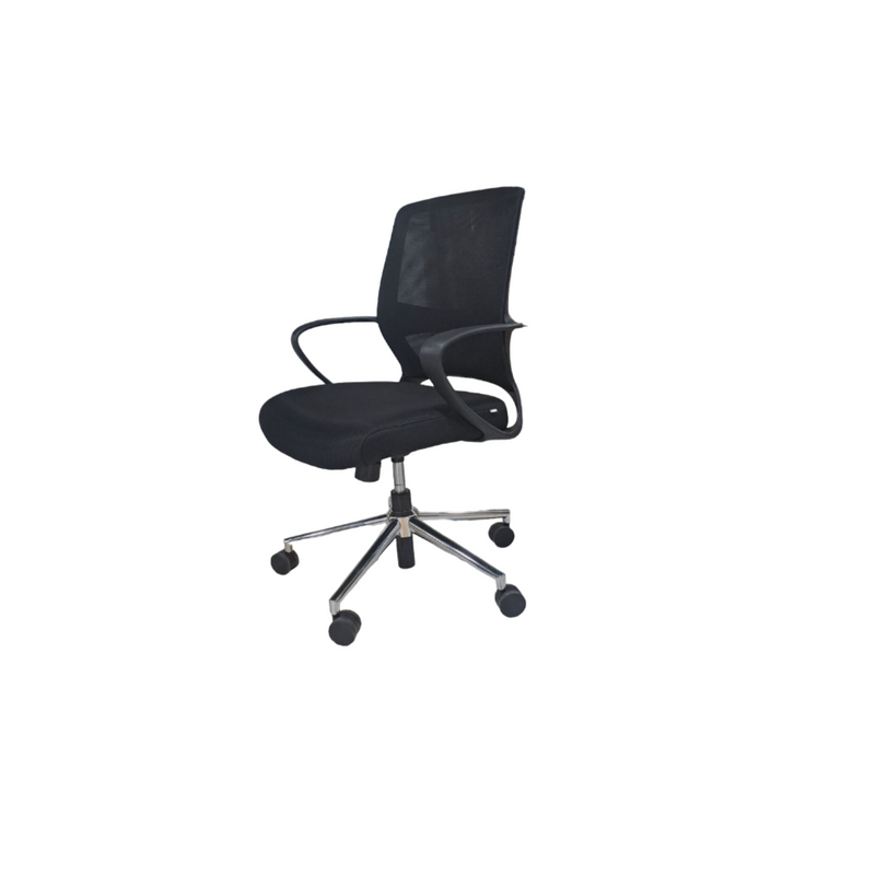 Swivel Chair Mesh (back tillted Arm) - Kingdom Books and Stationery Ltd