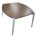 Coffee Table with White Legs - Kingdom Books and Stationery Ltd