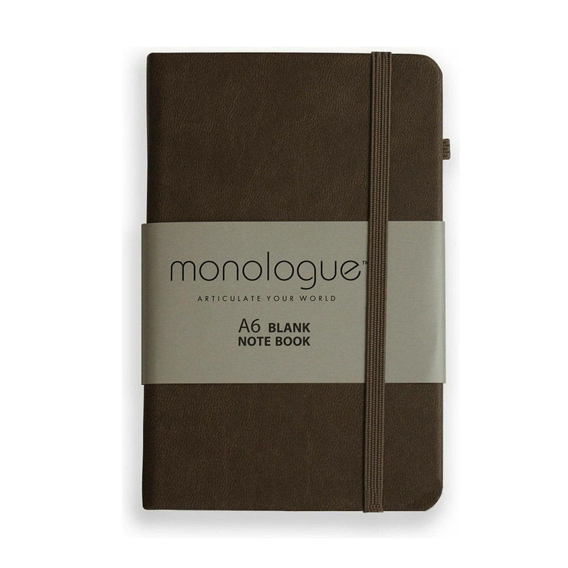 Notebook Monologue Blank A6 - Kingdom Books and Stationery Ltd