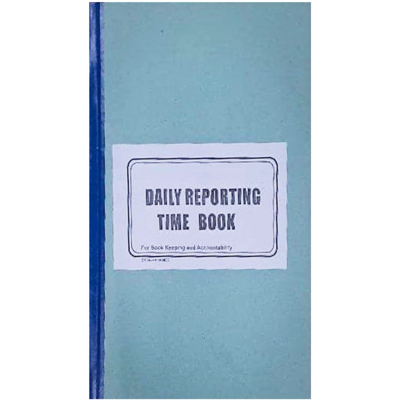 Daily Reporting Time Book