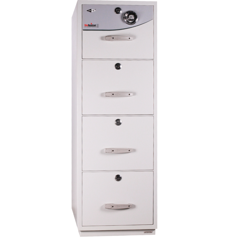 Fireproof 4 Drawer Cabinet - Kingdom Books and Stationery Ltd