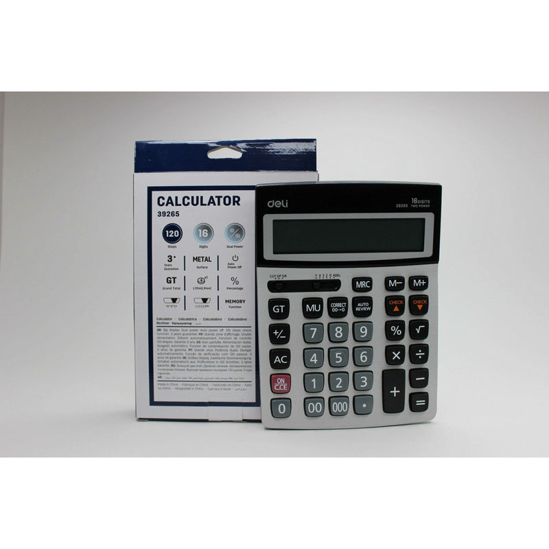 Calculator Deli 16 Digits - Kingdom Books and Stationery Ltd