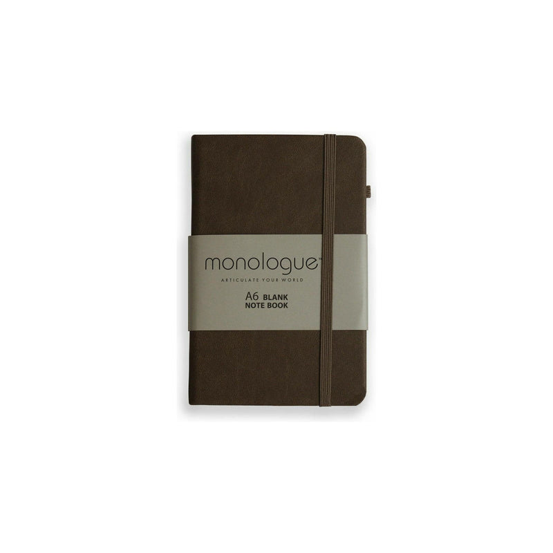Notebook Monologue Blank A6 - Kingdom Books and Stationery Ltd