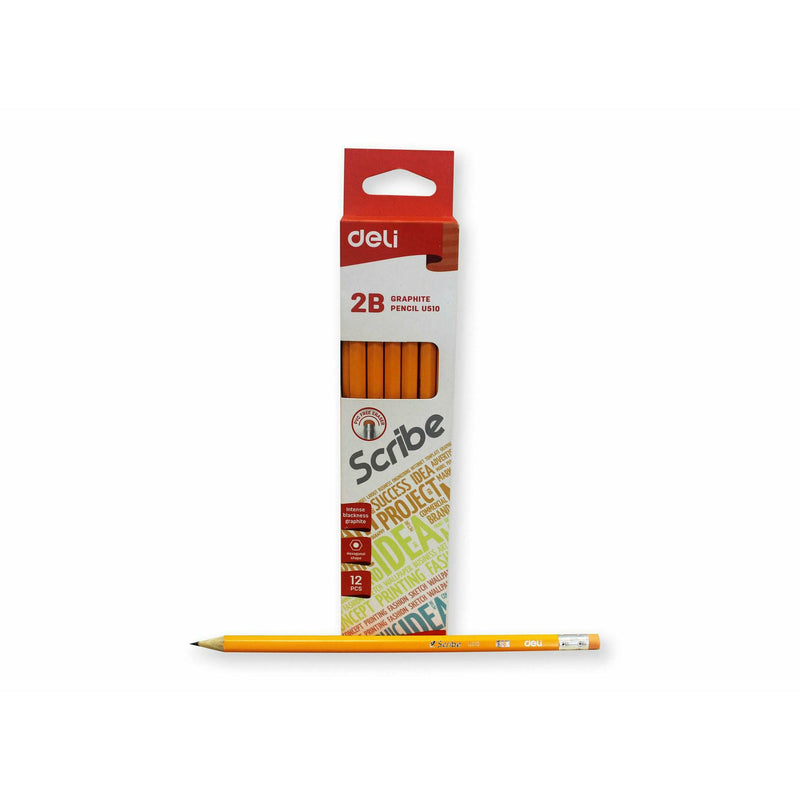 Pencil-  Deli 2B (Graphite shades) - Kingdom Books and Stationery Ltd