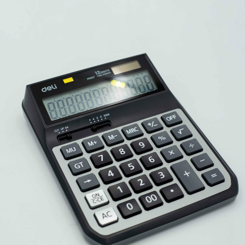 Calculator - Deli Power (M00720) - Kingdom Books and Stationery Ltd