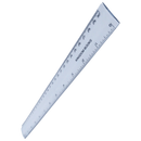 Ruler Plastic (kbs) 30cm - Kingdom Books and Stationery Ltd