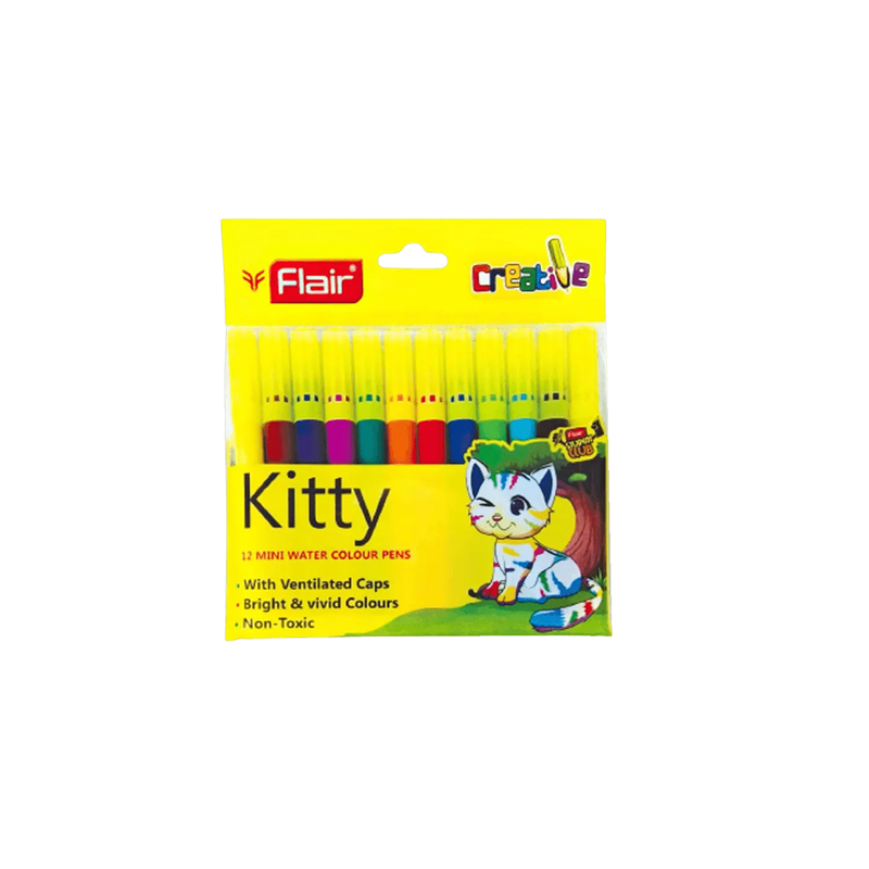 Flair Sketch Pen Kitty - Kingdom Books and Stationery Ltd