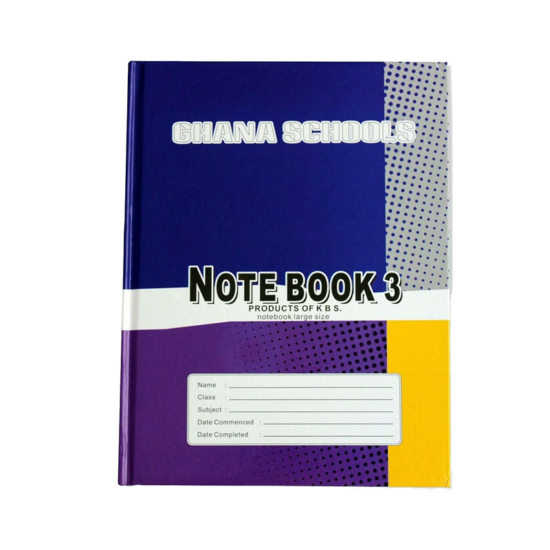 Note Book 3 - Kingdom Books and Stationery Ltd