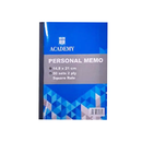 Academy Personal Memo - Kingdom Books and Stationery Ltd
