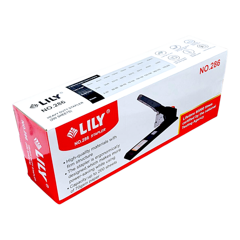 Heavy Duty Stapler Lily - Kingdom Books and Stationery Ltd
