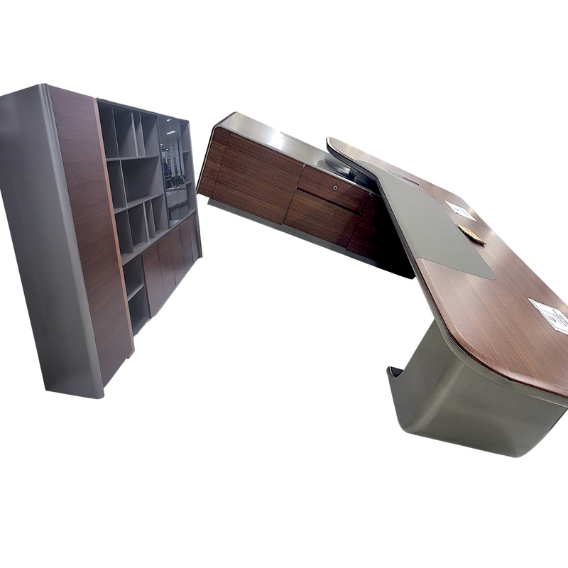 Executive Desk +Wall Unit