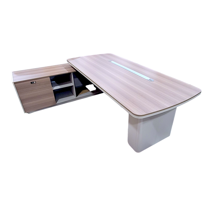 Executive Desk L-Shaped - Kingdom Books and Stationery Ltd
