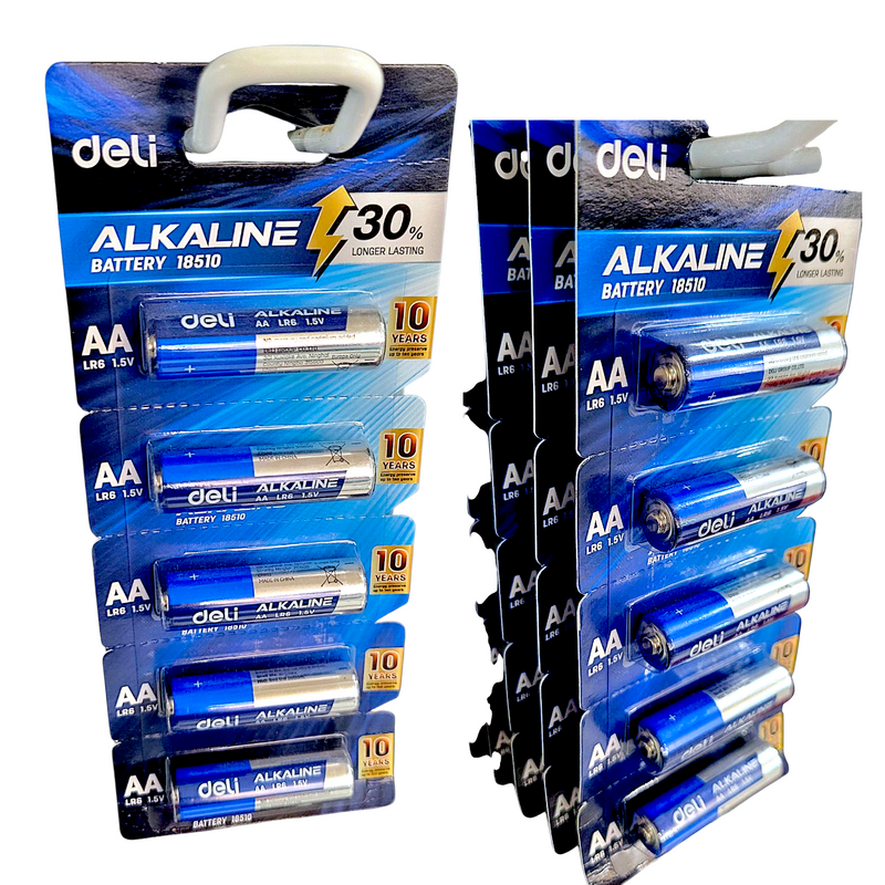 Deli AA Battery - Kingdom Books and Stationery Ltd
