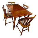 Bar Table+4 Chairs Wooden
