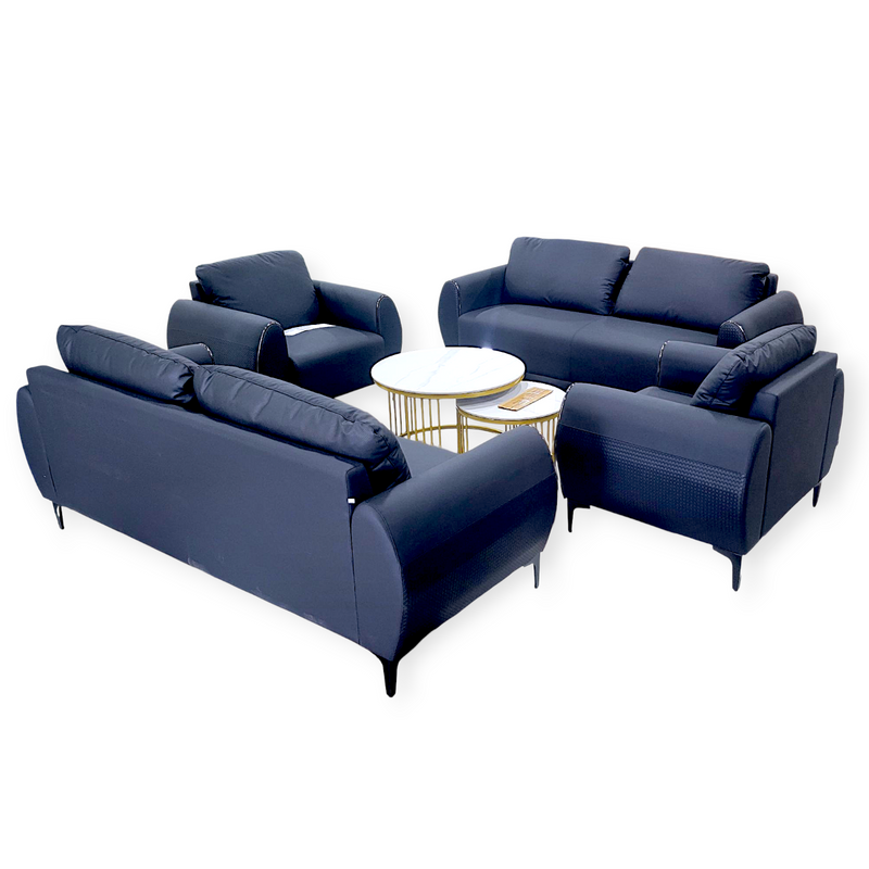 Sofa Set+Coffee Table Leather