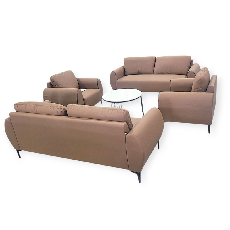 Sofa Set+Coffee Table Leather