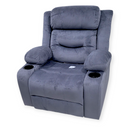 Single Sofa With Massager Fabric - Kingdom Books and Stationery Ltd