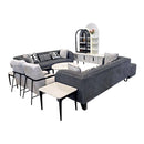 Sofa Set+Coffee Table+Side Table+Wall Unit and Upper