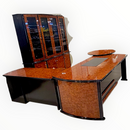 Executive Desk With Wall Unit Avenue 5 - Kingdom Books and Stationery Ltd