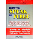 How To Speak In Public - Kingdom Books and Stationery Ltd