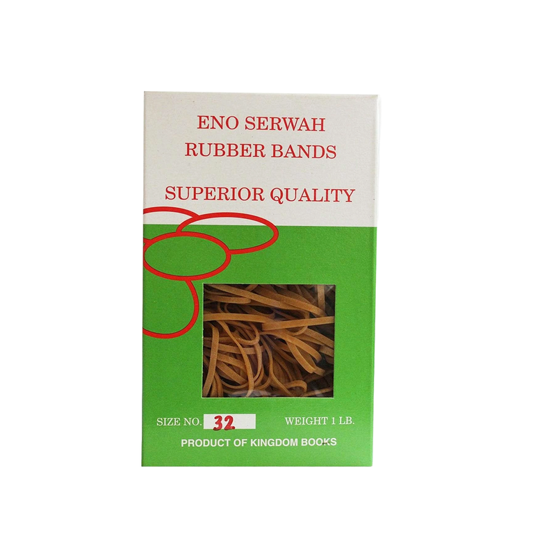 Eno Serwah Rubber Bands (Big Box) - Kingdom Books and Stationery Ltd