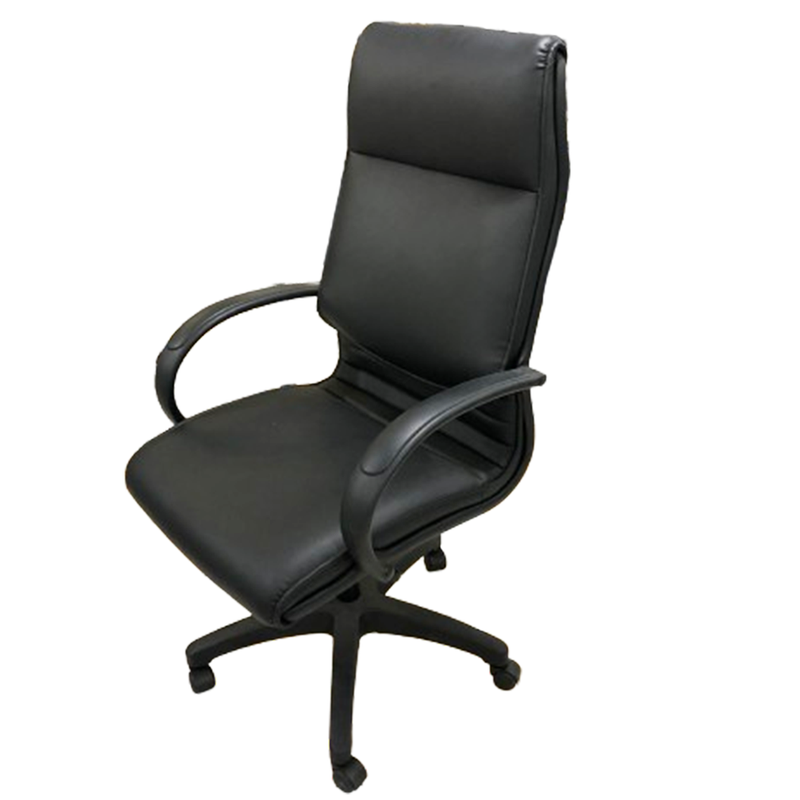 Swivel Chair-Leather - Kingdom Books and Stationery Ltd