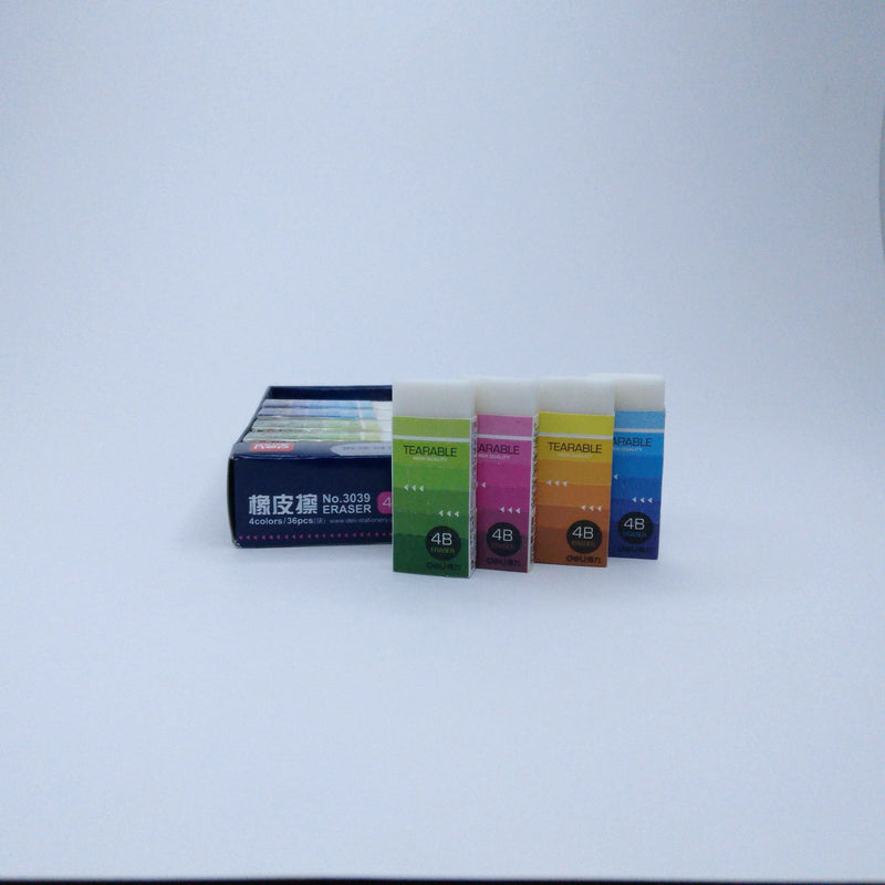 Eraser Deli 4B  W3039 - Kingdom Books and Stationery Ltd