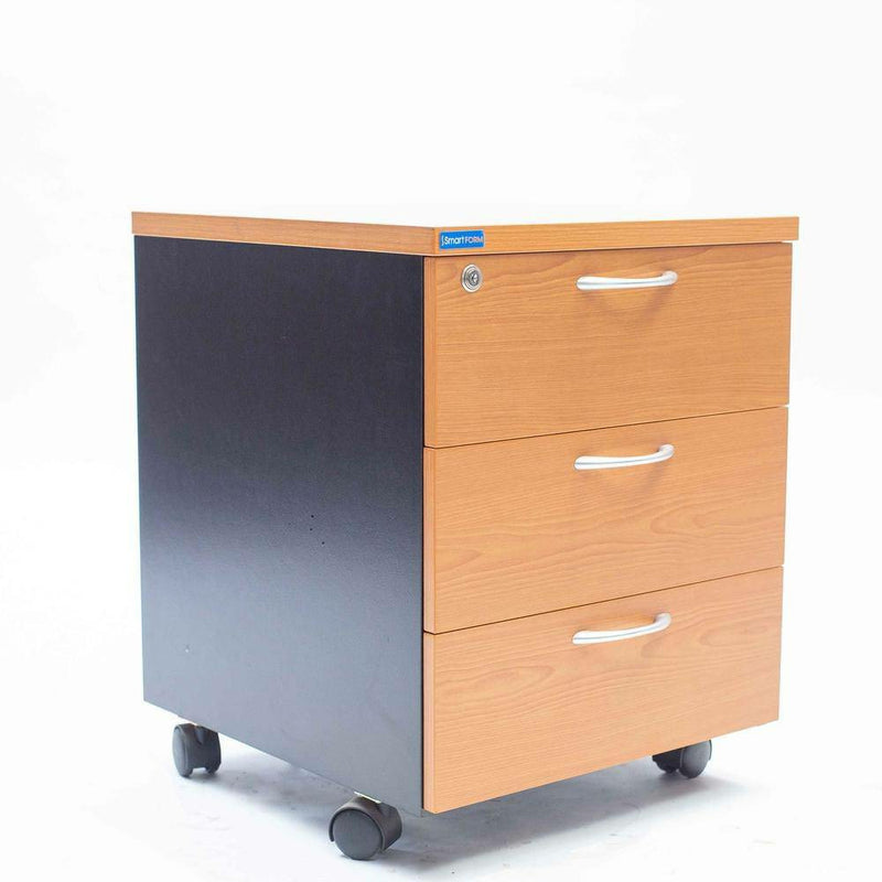 Mobile Pedestal Wooden (WX610467-00-LCD) PP Cherry - 450 - Kingdom Books and Stationery Ltd