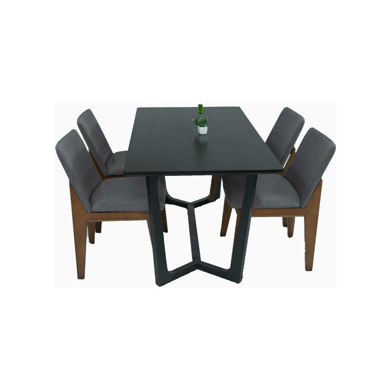 Dining Table + 4 Chairs - Kingdom Books and Stationery Ltd