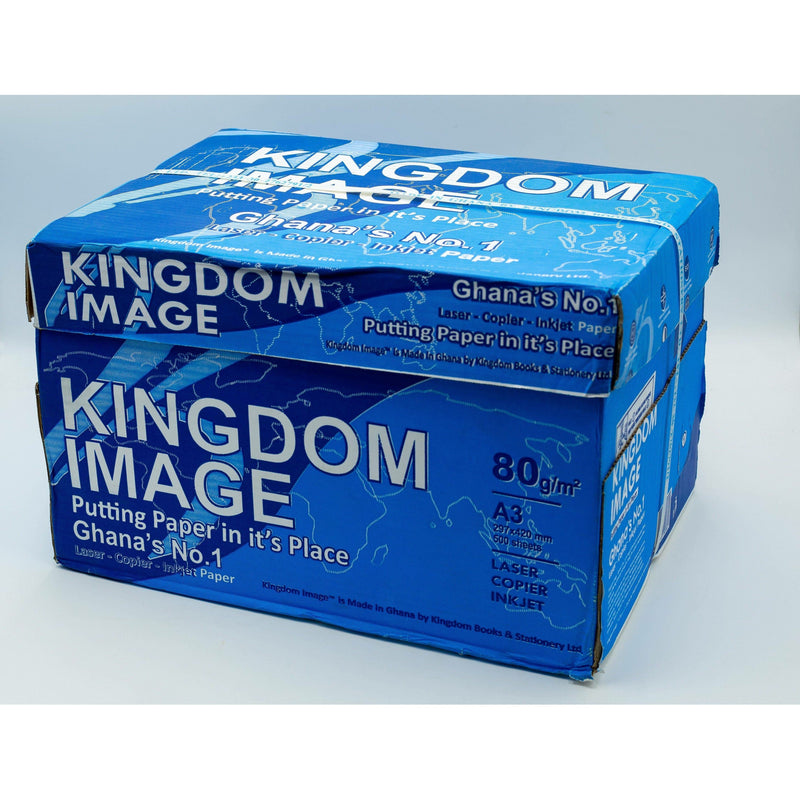 Photocopier Paper Kingdom Image A3 - Kingdom Books and Stationery Ltd