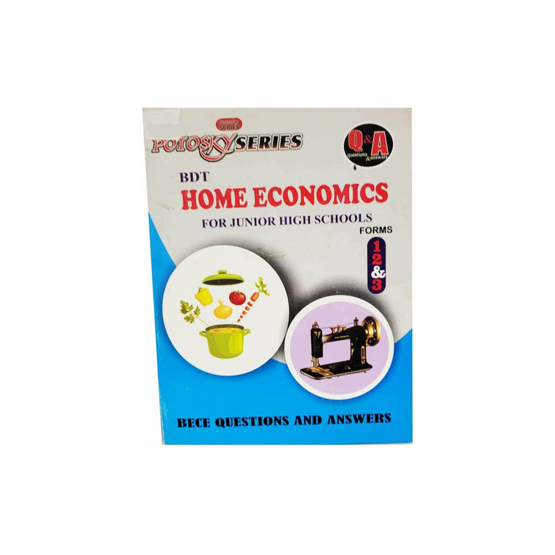 Bdt Home Economics Q&A For JHS Potosky Series - Kingdom Books and Stationery Ltd