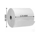 Thermal Roll (80mm x 120mm) - Kingdom Books and Stationery Ltd
